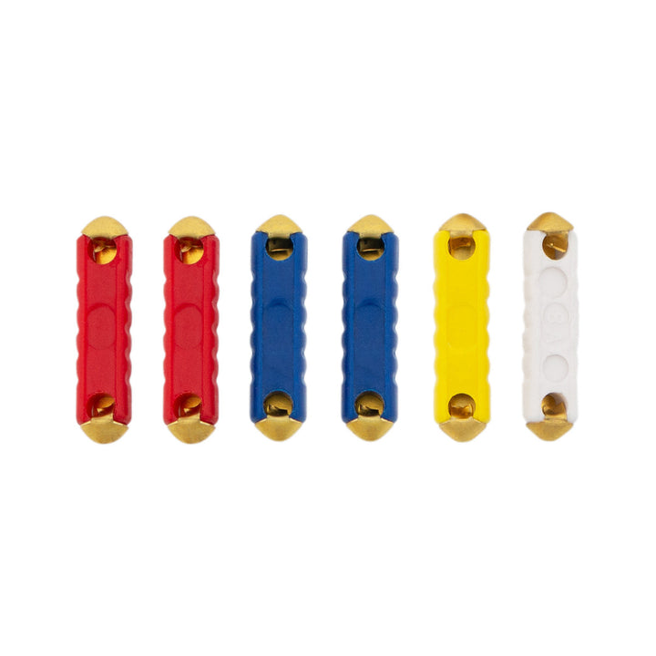 German Vehicle Fuse Kit 5,8,16,25 Amp GBC Ceramic Fuses (6-Pack)