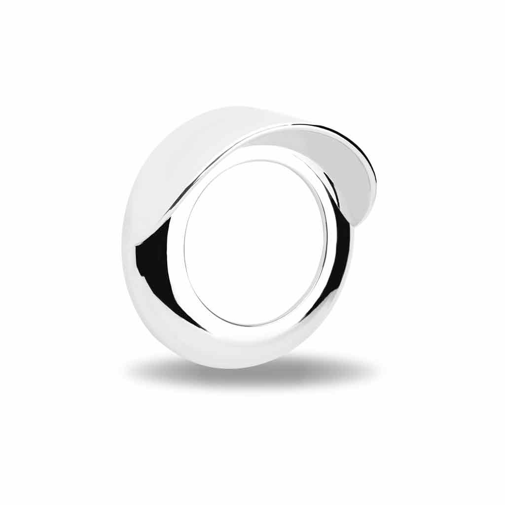 TRUX Bezel - 2" Chrome Plastic - Visor - Twist-On