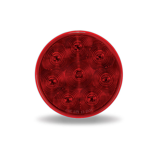 TRUX 4" Economy Red Stop, Turn & Tail LED (8 Diodes)