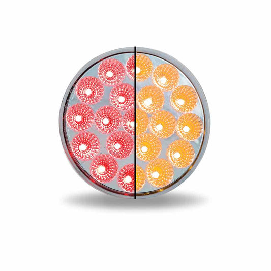 TRUX 4" Dual Amber Strobe/Red Stop, Turn & Tail LED (19 Diodes)