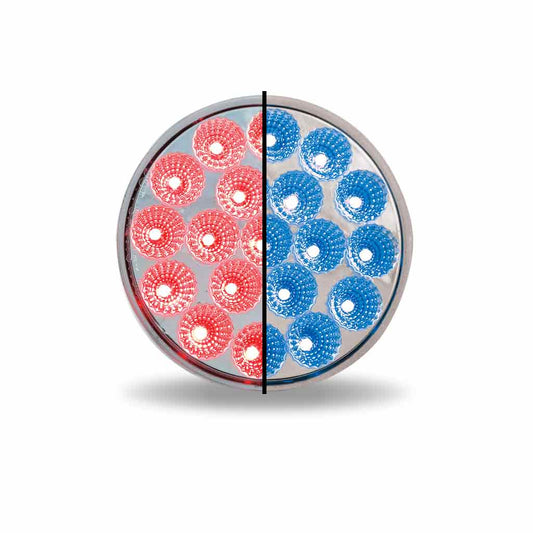 TRUX 4" Dual Revolution Red/Blue LED