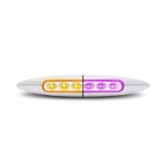 TRUX 6" DUAL AMBER TO PURPLE AUX. MARKER LIGHT