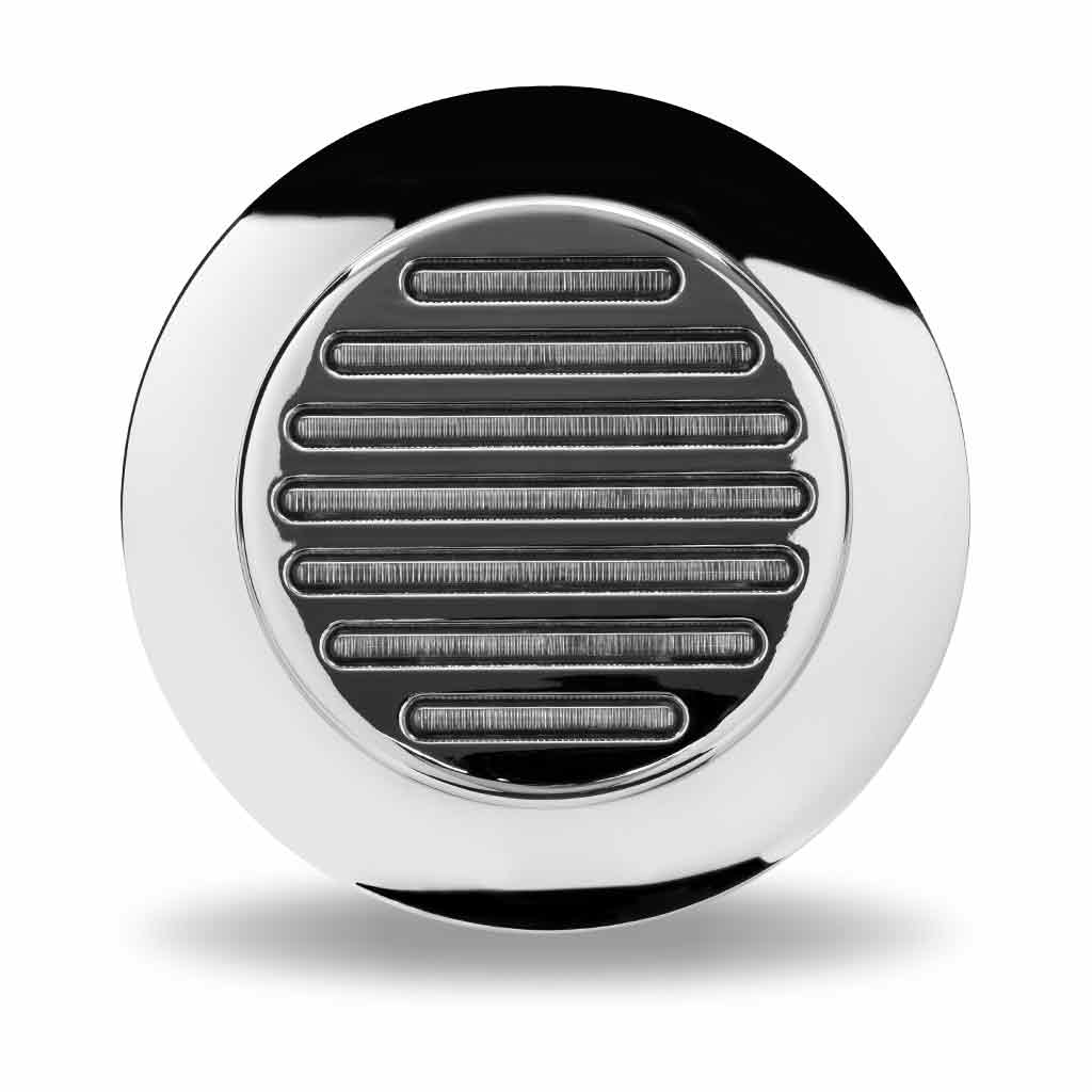 TRUX 4" Flatline Flange Mount Clear Red LED (49 Diodes)