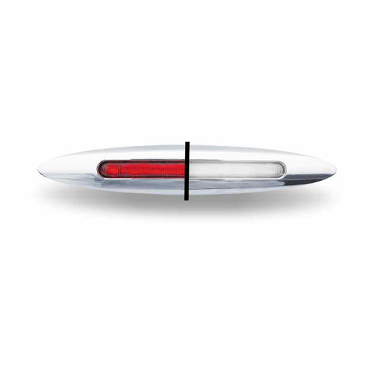TRUX 6" Slim Marker Dual Flatline Red/White LED (9 Diodes)