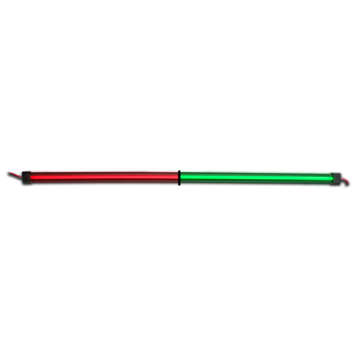 TRUX 48" Glow Series Dual Strip Light - Center Shine - Red/Green