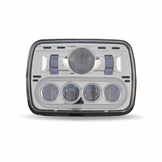 TRUX 5" x 7" Square LED Headlight (895 Lumens)