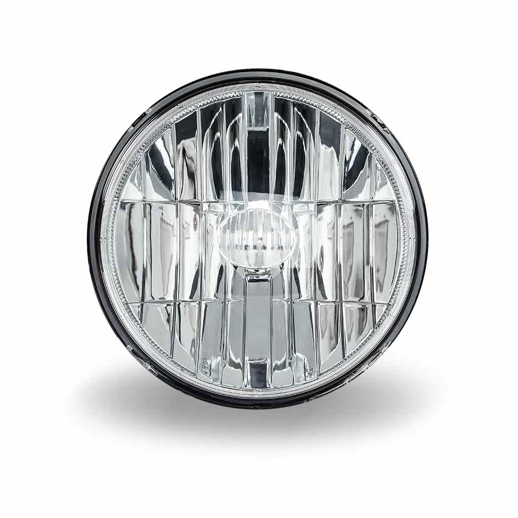 TRUX 7" Round LED Headlight Combo - 580 Lumens (4 Diodes)