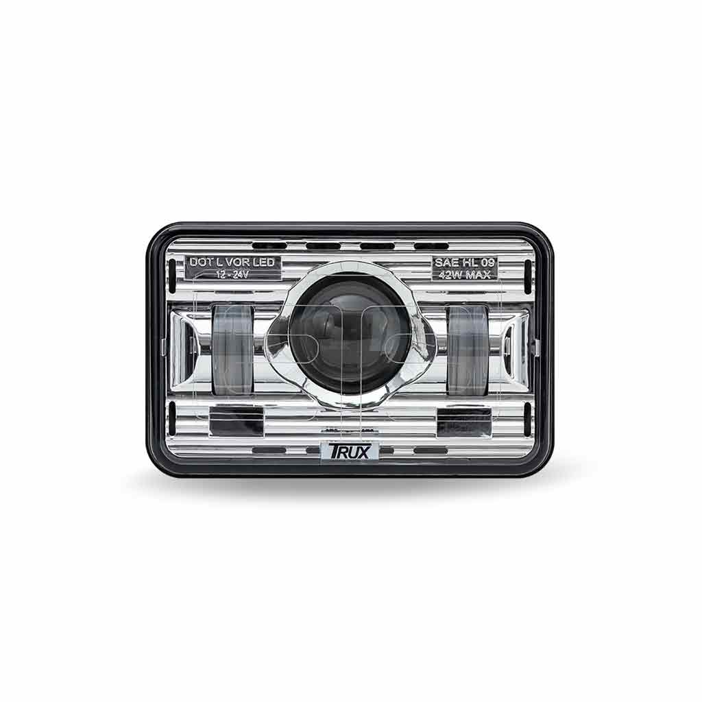 TRUX 4" x 6" LED Projector Headlight - High Beam