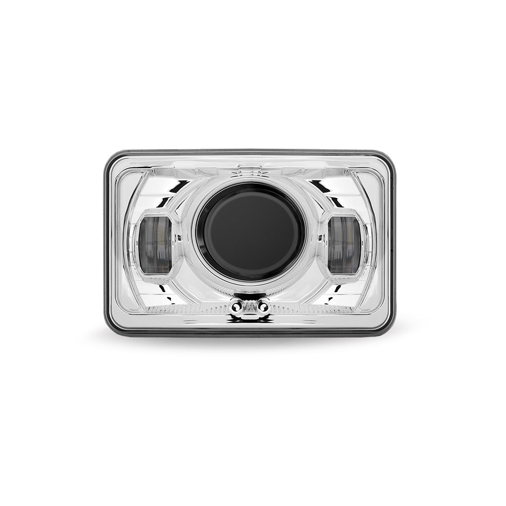 TRUX 4" x 6" Backlit LED Projector HL - High beam