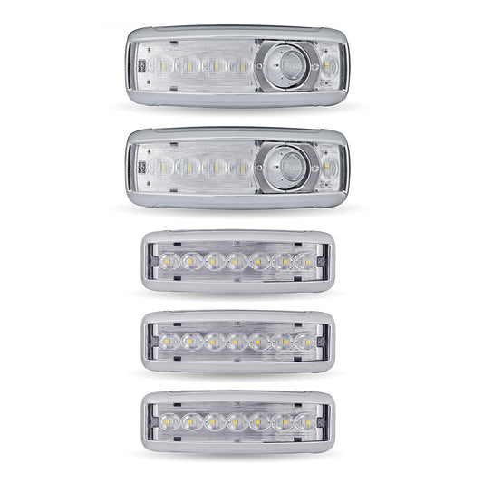 TRUX Complete 6-Color LED Interior Package for 1 Truck (2 x TLED-IK60 & 3 x TLED-IK70)