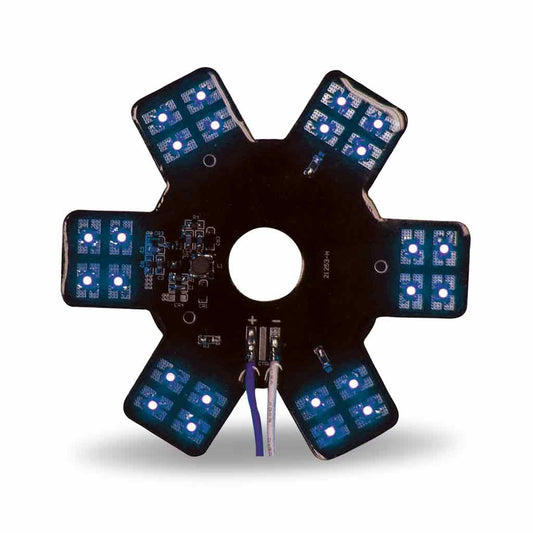 TRUX 5" Star Blue LED for 13" Donaldson Air Breather (24 Diodes)