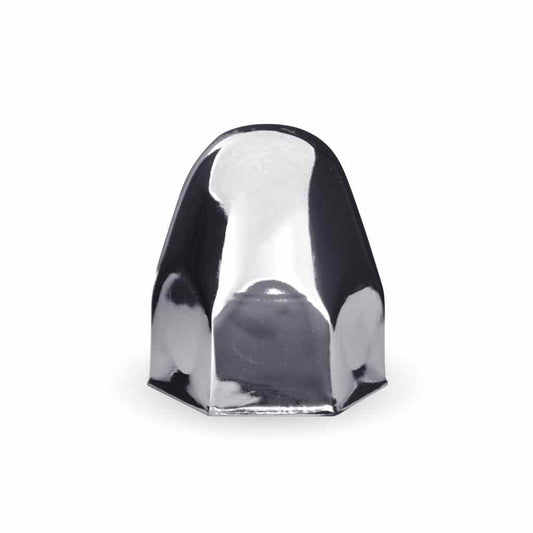 TRUX Chrome Metal Bullet Style 2ö Nut Cover