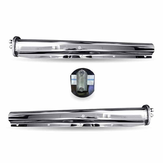 TRUX 30" Economy Mudflap w/ 1 1/8" Spacing - Stainless