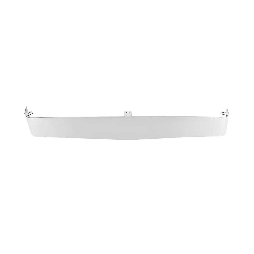 14-3/4" Wide Stainless Steel Visor For Dual 4" X 6" Headlight, Smooth Style - View 2
