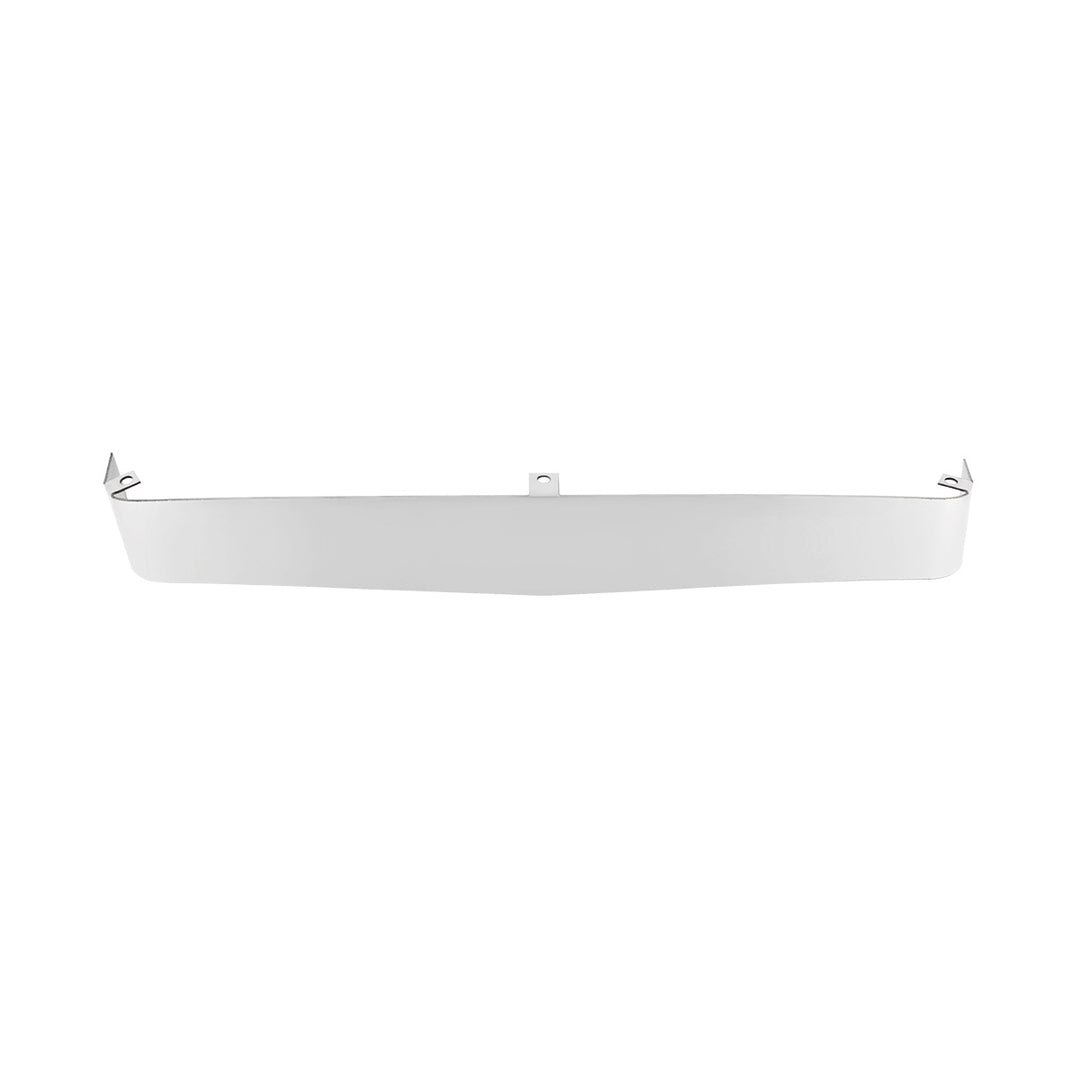 14-3/4" Wide Stainless Steel Visor For Dual 4" X 6" Headlight, Smooth Style - View 2