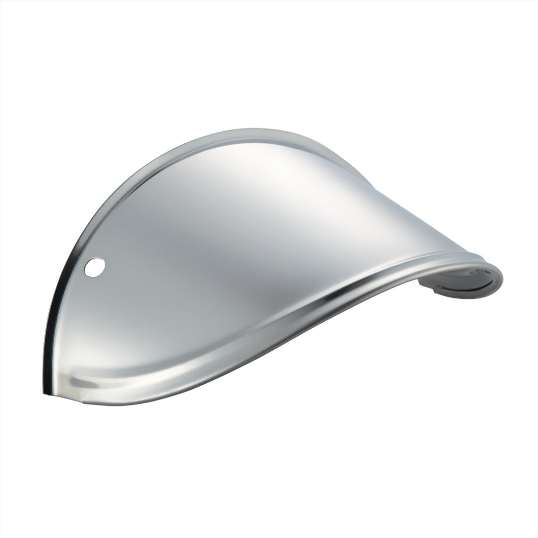 Stainless Steel Drop Style Visor For 7" Headlight - View 3