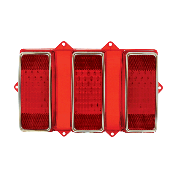 108 LED Sequential Tail Light For 1969 Ford Mustang - View 1