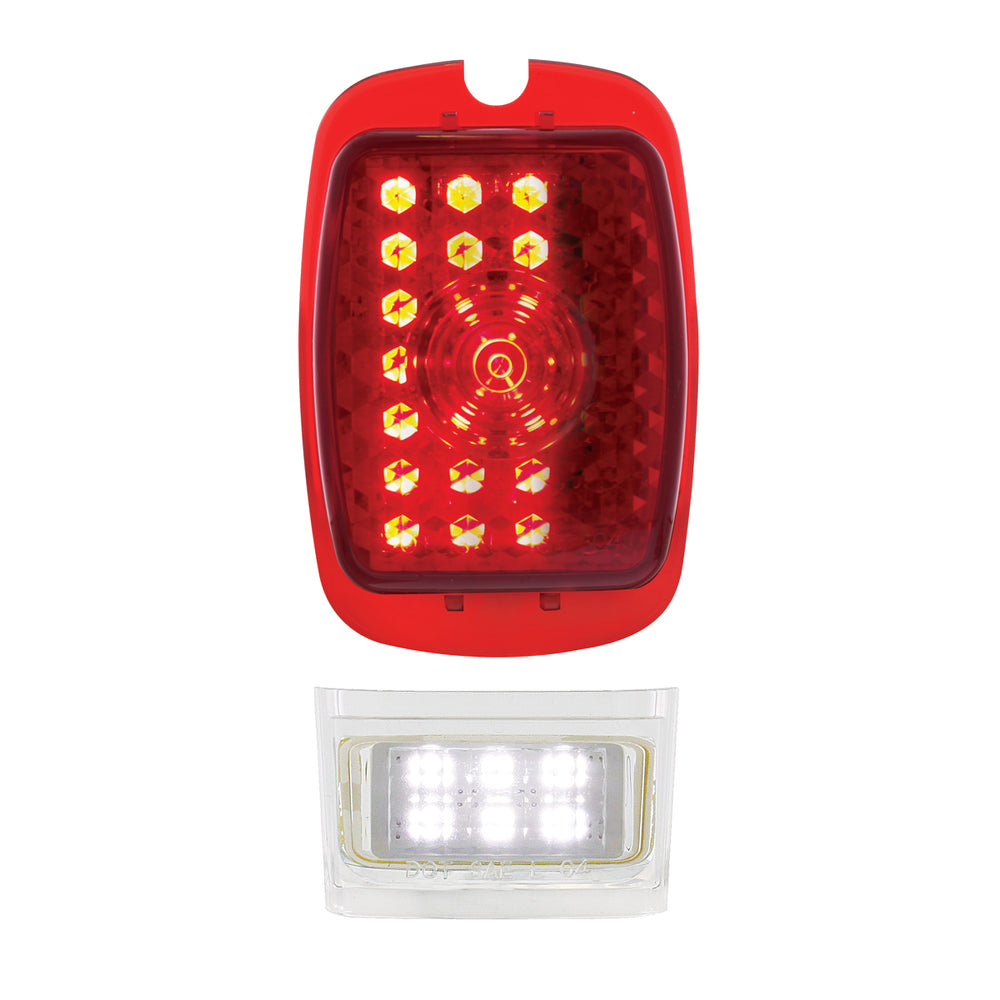 27 LED Sequential Tail Light With 6 LED LP Light For Chevy Car (1937-1938) & Truck (1940-1953) - L/H - View 2