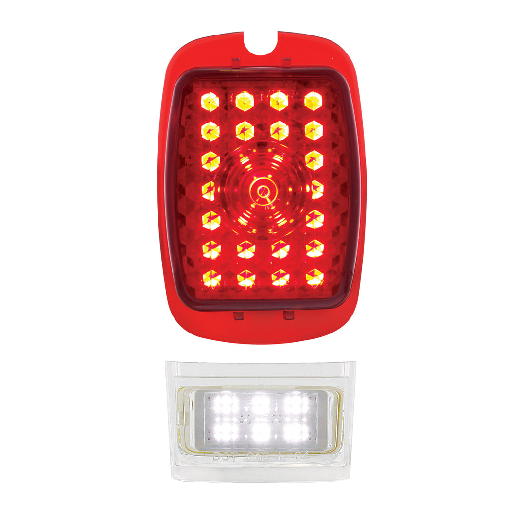 27 LED Sequential Tail Light With 6 LED LP Light For Chevy Car (1937-1938) &amp; Truck (1940-1953) - L/H - View 4