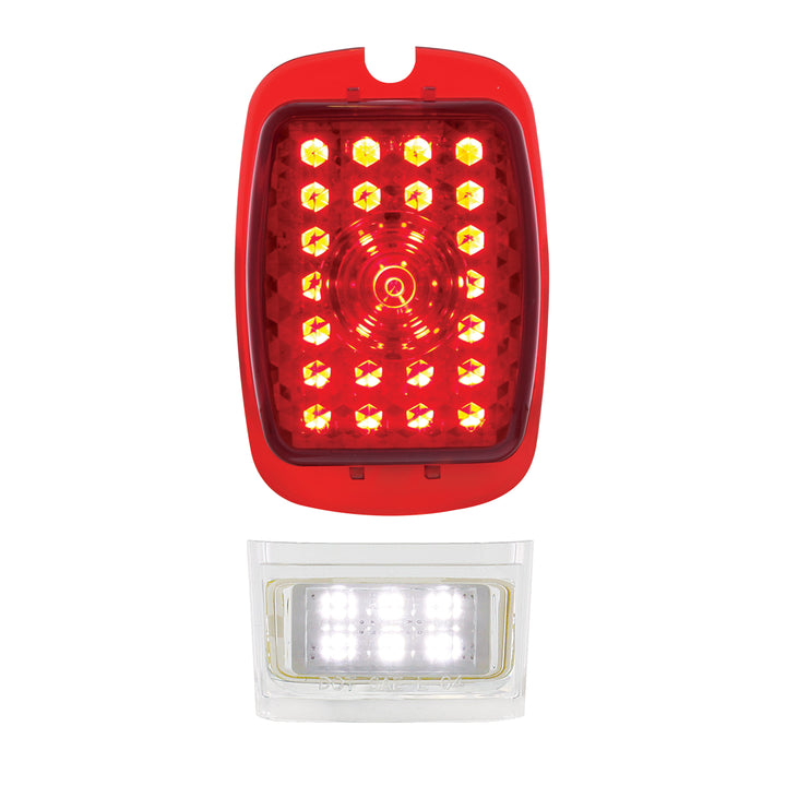 27 LED Sequential Tail Light With 6 LED LP Light For Chevy Car (1937-1938) &amp; Truck (1940-1953) - L/H - View 4