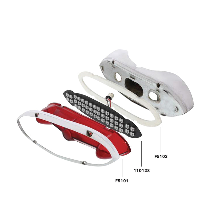 44 LED Tail Light Insert Board for 1951 Ford Passenger Car - View 4