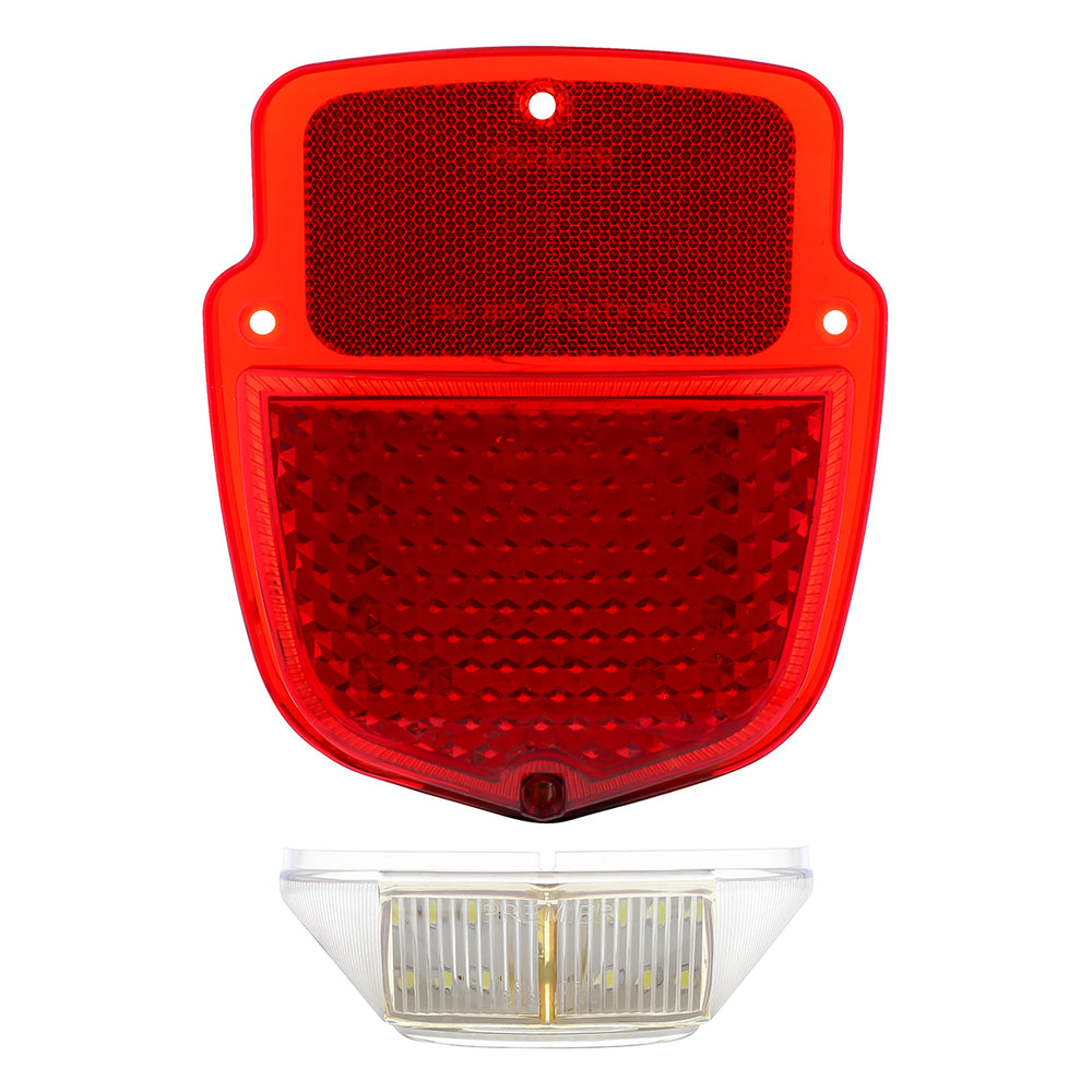38 LED Tail Light With 12 LED License Plate Light For 1953-56 Ford Truck - L/H - View 2