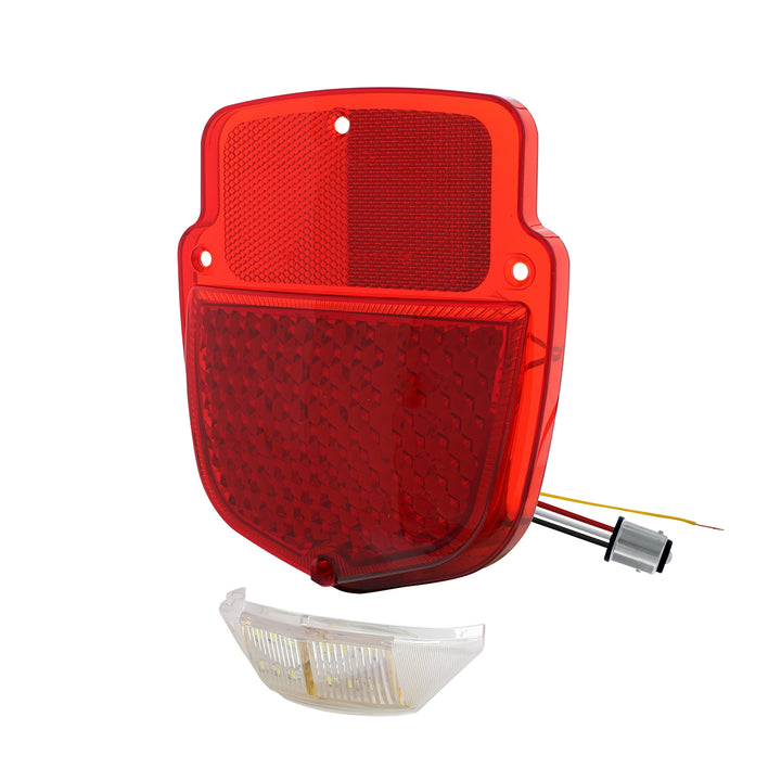 38 LED Sequential Tail Light With 12 LED License Plate Light For 1953-56 Ford Truck - L/H - View 5