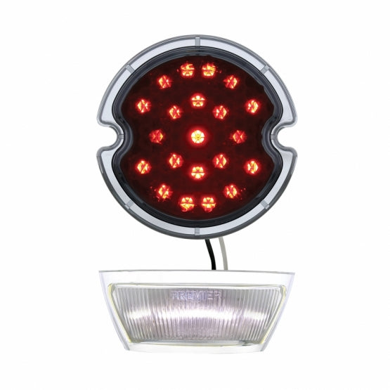 21 LED Tail Light With 4 LED License Plate Light Smoke Lens For 1933-1936 Ford Car & Truck - L/H - View 2