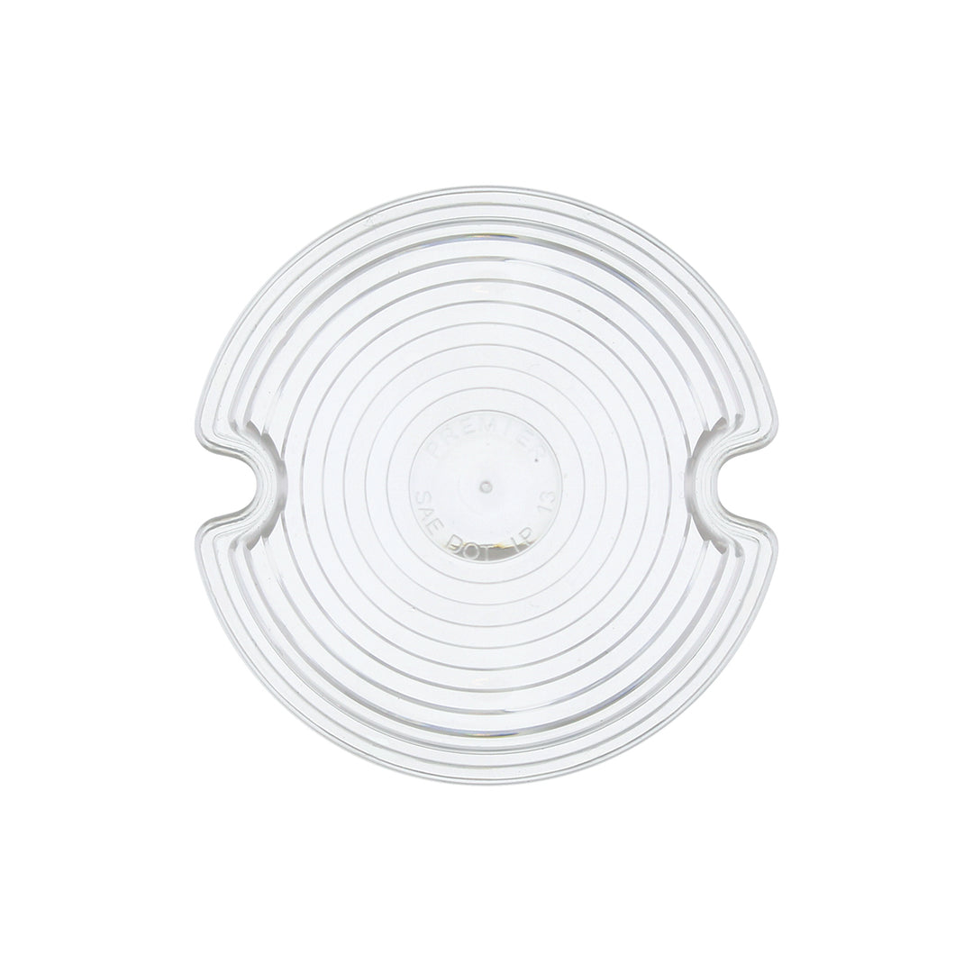 Plastic Parking Light Lens For 1953-62 Chevy Corvette, Clear - View 1