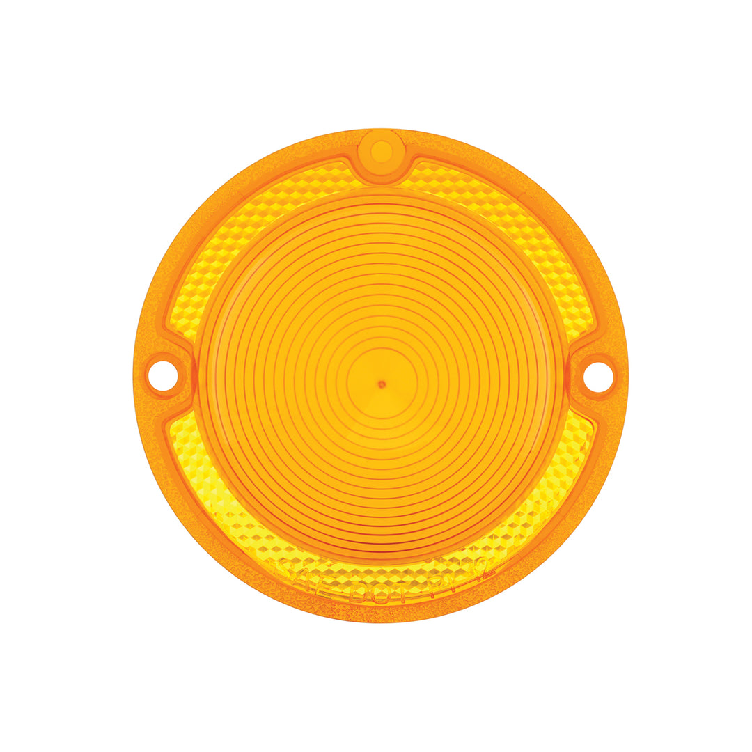Parking Light Lens For 1958 Chevy Impala, Amber - View 1
