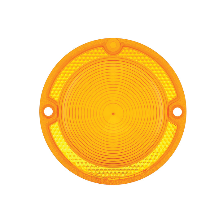 Parking Light Lens For 1958 Chevy Impala, Amber - View 1