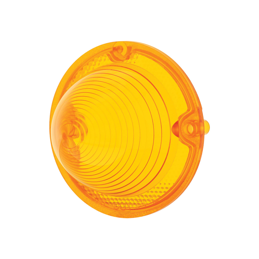 Parking Light Lens For 1958 Chevy Impala, Amber - View 3