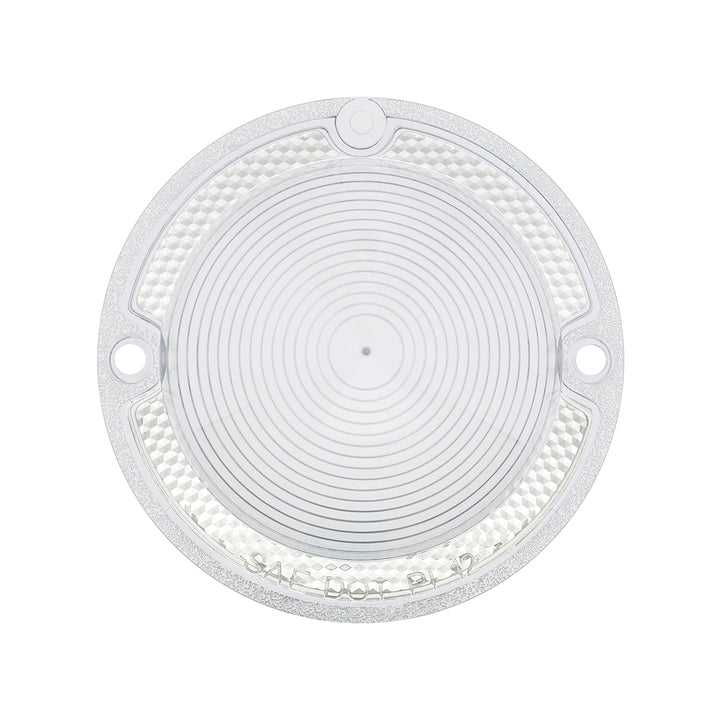 Parking Light Lens For 1958 Chevy Impala, Clear - View 1