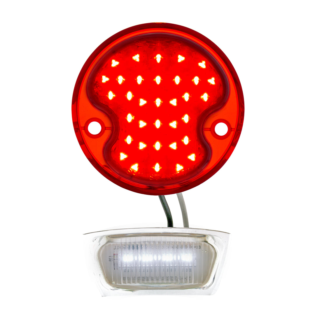 34 LED Sequential Tail Light With 4 LED License Plate Light For 1932 Ford Car/Truck - L/H - View 3