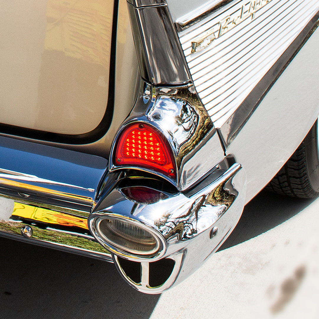 32 LED Sequential Tail Light For 1957 Chevy Passenger Car - View 8