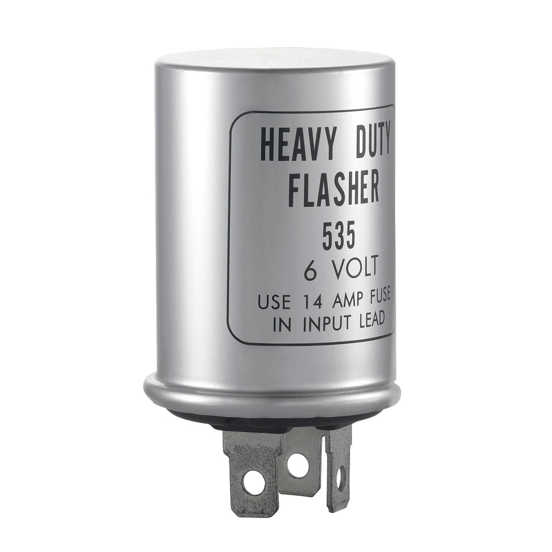 3 Terminal 6V 535 Type Turn Signal Flasher - View 2