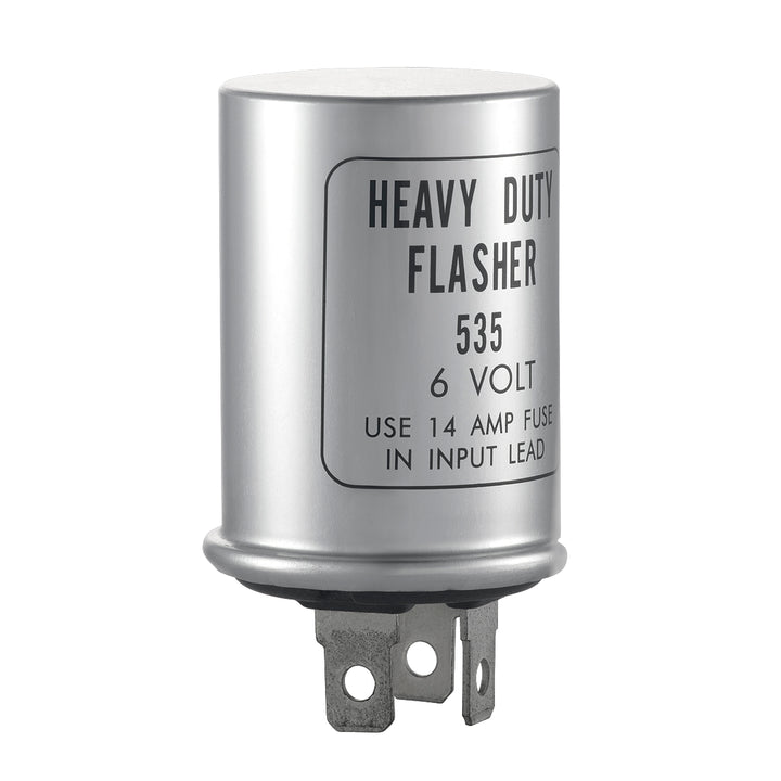 3 Terminal 6V 535 Type Turn Signal Flasher - View 2