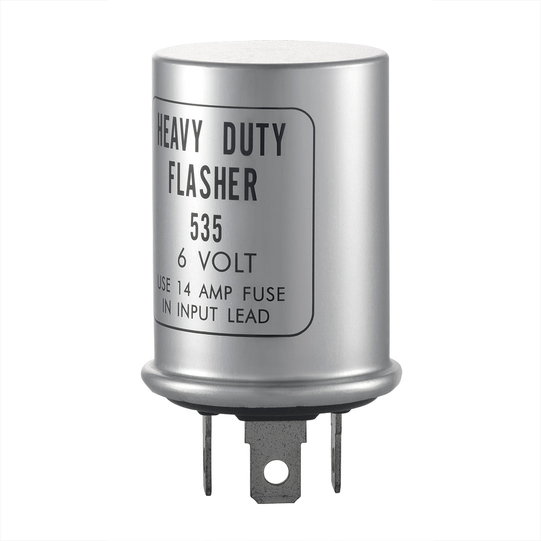 3 Terminal 6V 535 Type Turn Signal Flasher - View 3