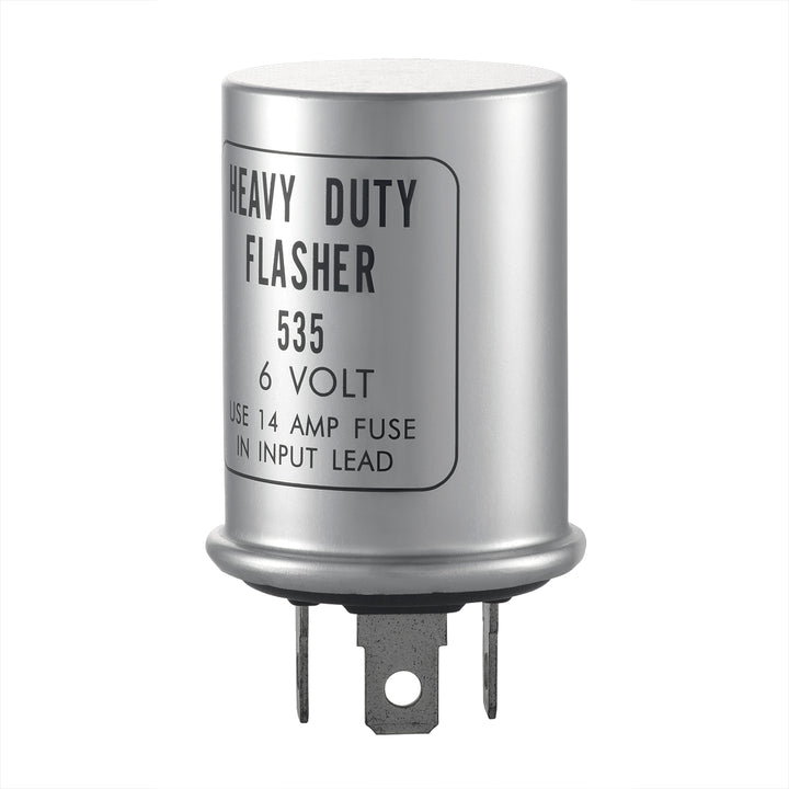 3 Terminal 6V 535 Type Turn Signal Flasher - View 3
