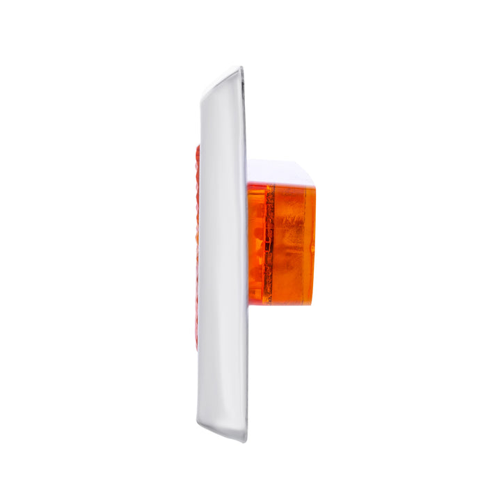 8 Amber LED Dual Function Side Marker With SS Trim For 1981-1987 Chevrolet &amp; GMC Truck - L/H - View 7