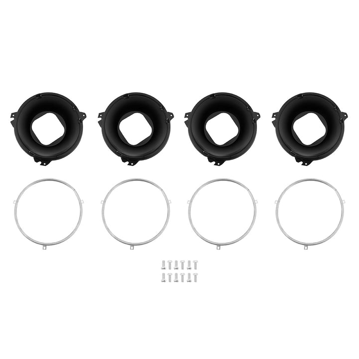 Headlight Mounting Bucket Set For 1967-72 GMC Truck (8/Set) - View 1