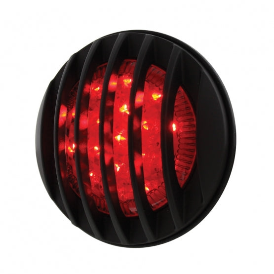 17 LED 1937 Ford Car Style Tail Light With Black Grille Style Flush Mount - View 3
