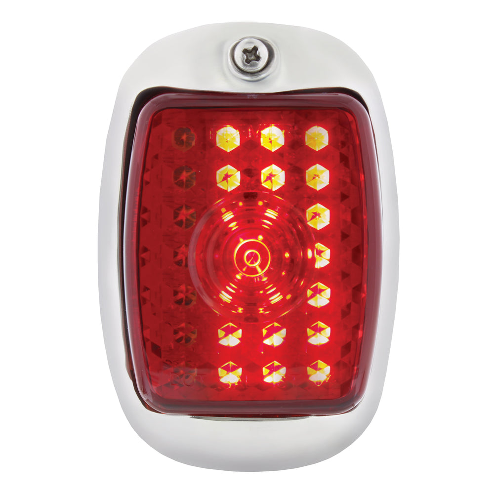 27 LED Sequential Tail Light Assembly With Black Housing For 1940-53 Chevy & GMC Truck - L/H - View 2