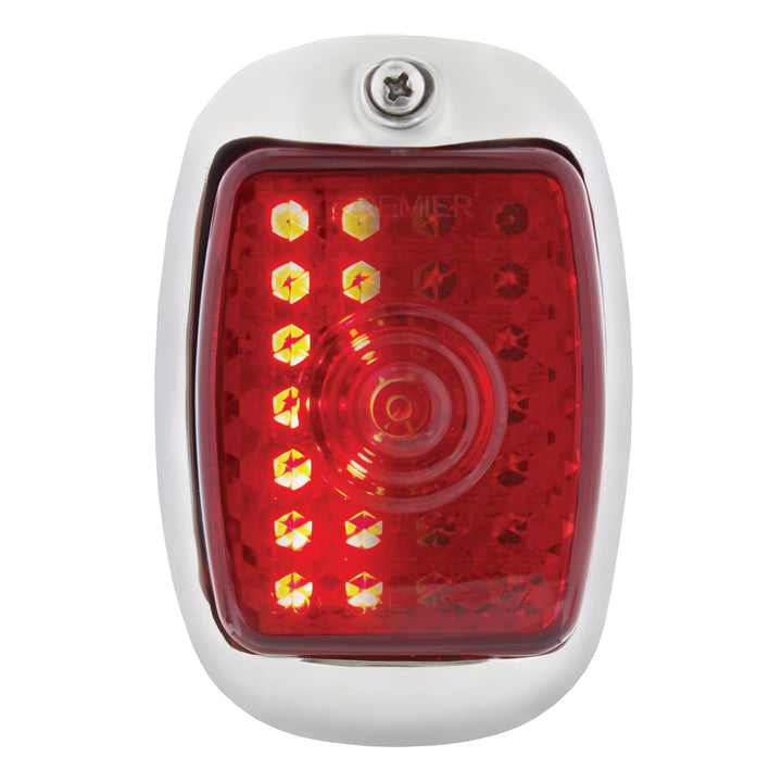 27 LED Sequential Tail Light Assembly With Black Housing For 1940-53 Chevy &amp; GMC Truck - R/H - View 1
