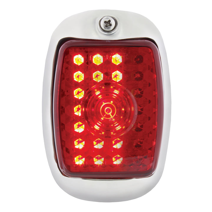 27 LED Sequential Tail Light Assembly With SS Housing For 1940-53 Chevy &amp; GMC Truck - L/H - View 3