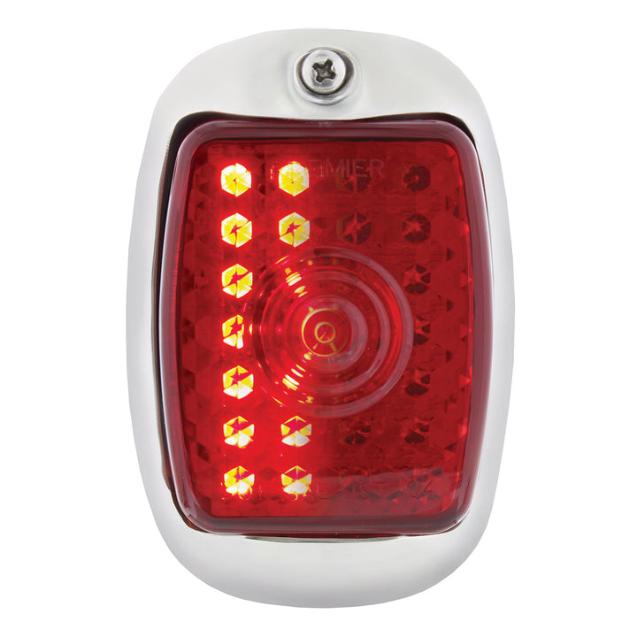 27 LED Sequential Tail Light Assembly With SS Housing For 1940-53 Chevy &amp; GMC Truck - R/H - View 2