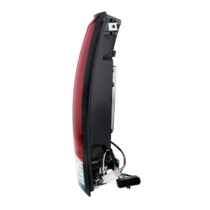 LED Tail Light For 1988-98 Chevy &amp; GMC Truck (Pair) - Smoke Red &amp; Clear Lens - View 5