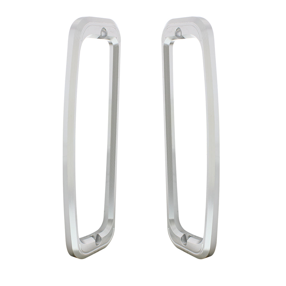 Clear Anodized Billet Aluminum Tail Light Bezels For 1966-77 Ford Bronco (Pair) - View 2