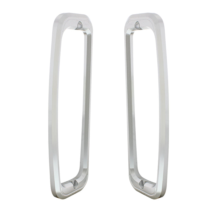 Clear Anodized Billet Aluminum Tail Light Bezels For 1966-77 Ford Bronco (Pair) - View 2