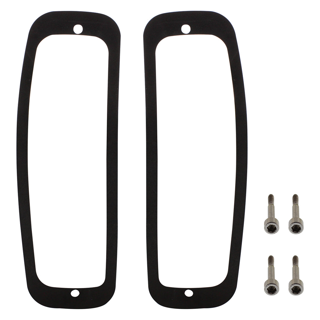 Clear Anodized Billet Aluminum Tail Light Bezels For 1966-77 Ford Bronco (Pair) - View 3